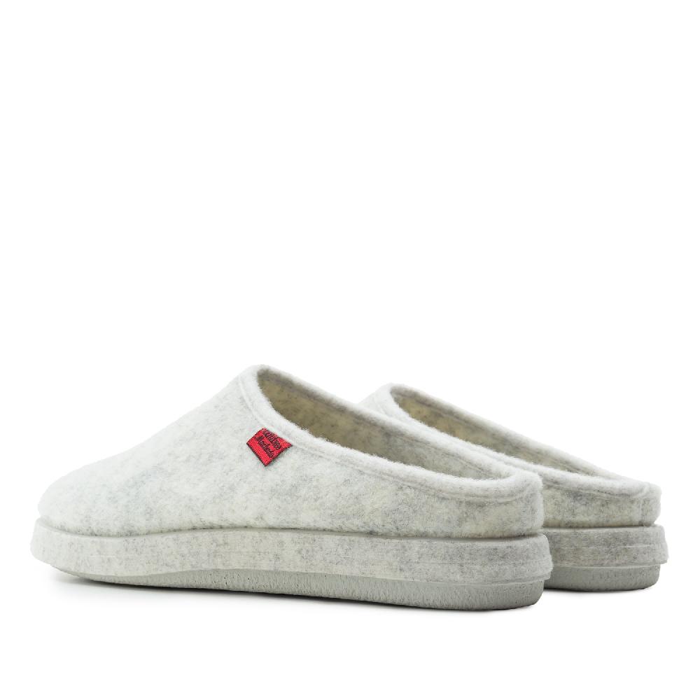 Andres machado Zapatillas Unisex en Tejido Fieltro Blanco Últimos 2 días