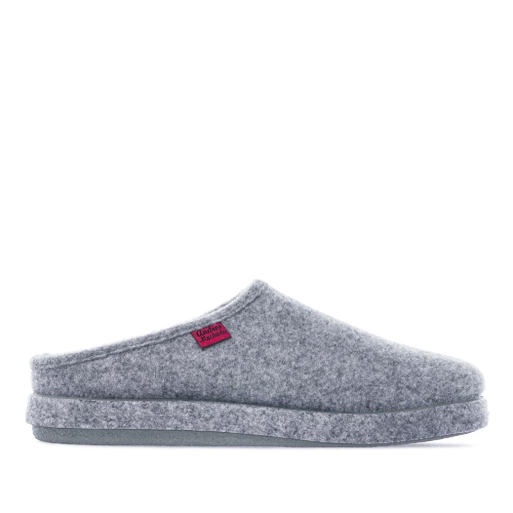 Andres machado Zapatillas Unisex en Tejido Fieltro Gris Promoción por tiempo limitado