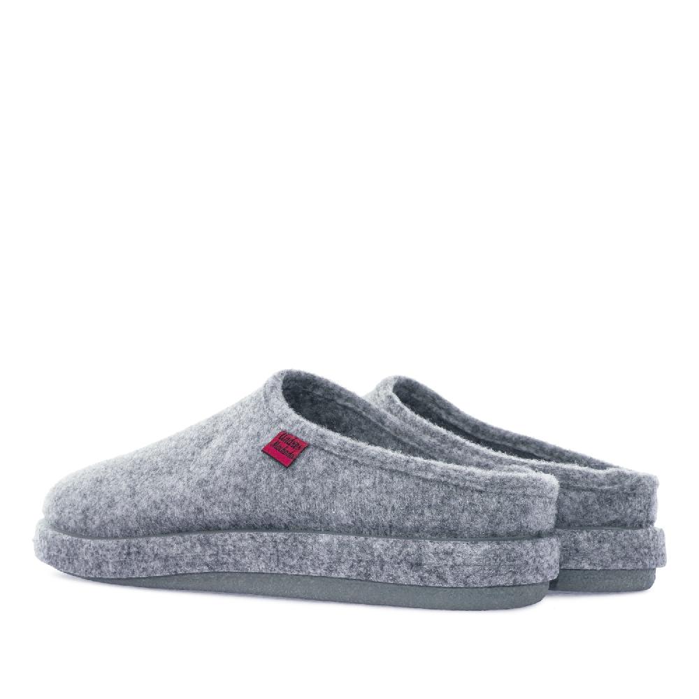 Andres machado Zapatillas Unisex en Tejido Fieltro Gris Promoción por tiempo limitado