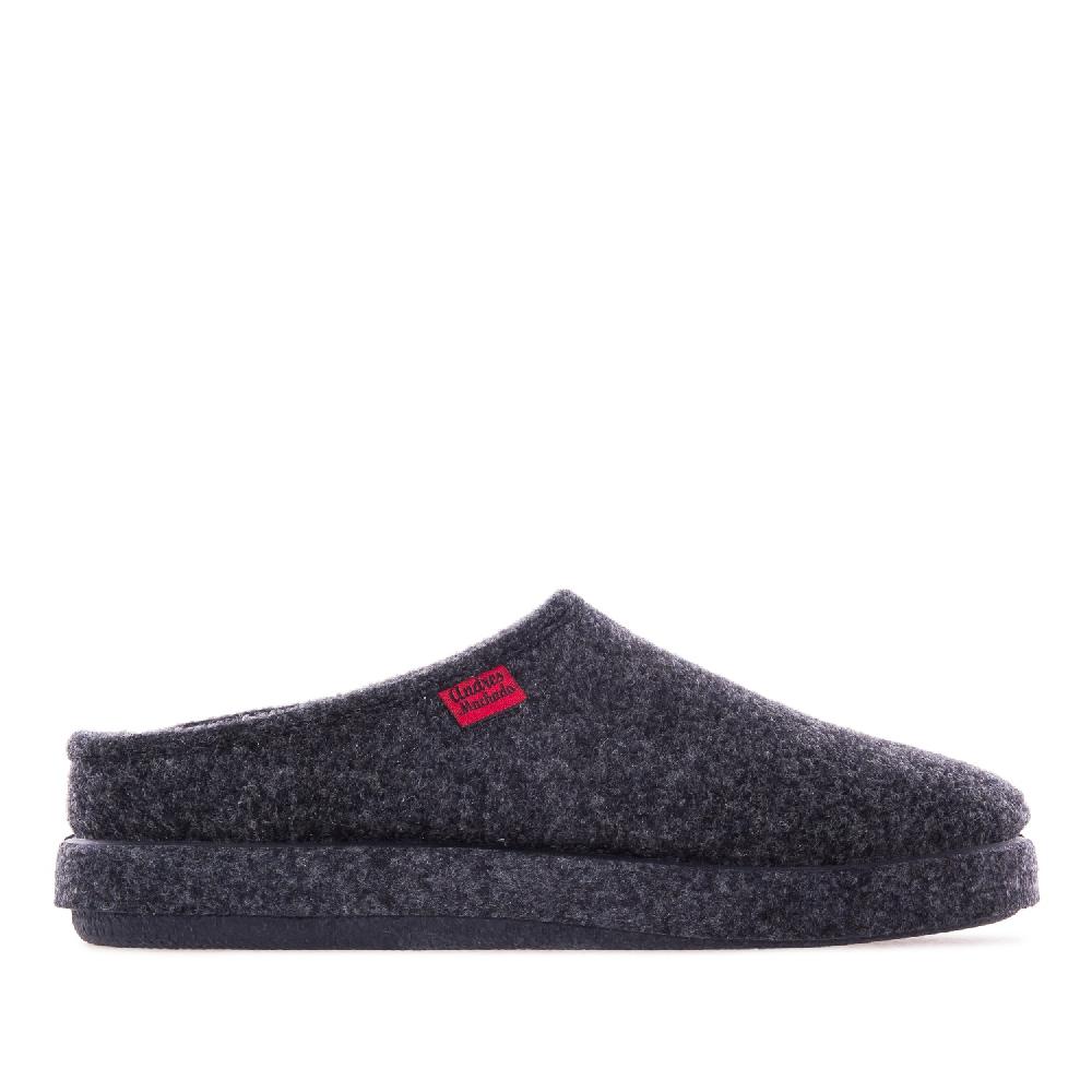 Andres machado Zapatillas Unisex en Tejido Fieltro Marino Solo hoy