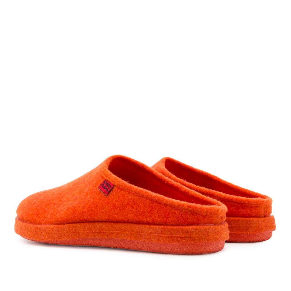 Andres machado Zapatillas Unisex en Tejido Fieltro Naranja Promoción trimestral