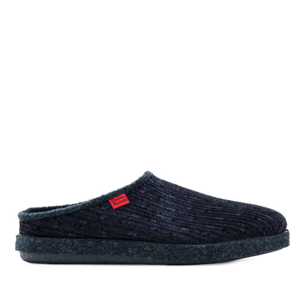 Andres machado Zapatillas Unisex en Tejido Pana Azul Superdescuento