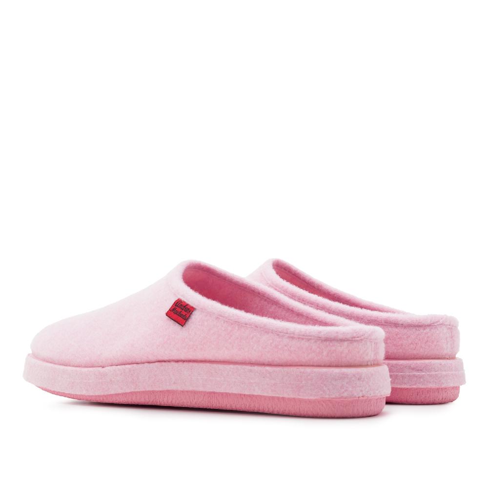 Andres machado Zapatillas Unisex en Tejido Fieltro Rosa Tienda de fábrica