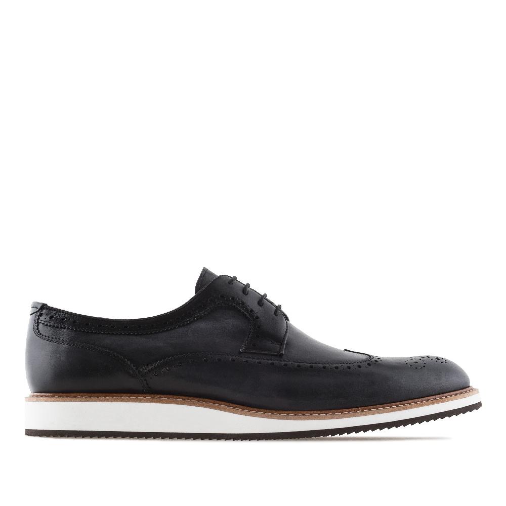 Andres machado Zapato Oxfort Piel Negro Ahorra y exporta