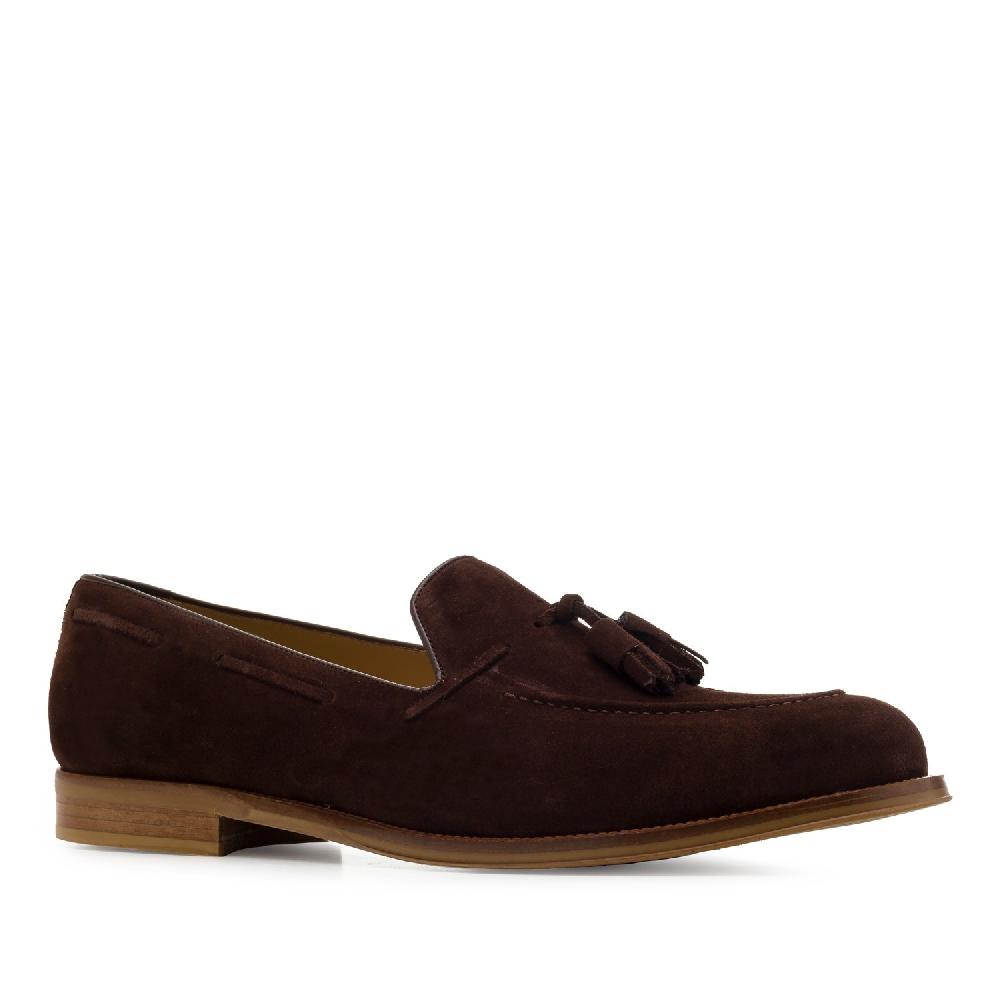 Andres machado Mocasín Serraje Marrón Ofertas especiales