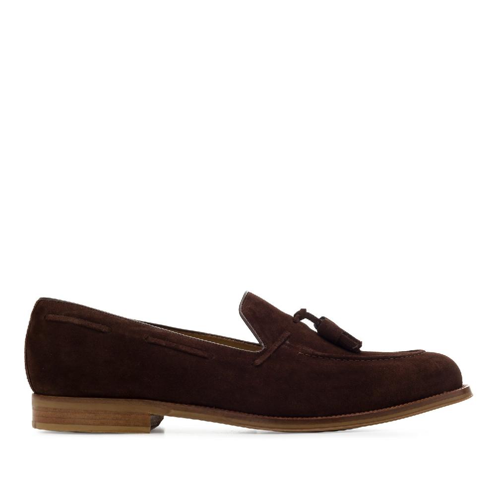 Andres machado Mocasín Serraje Marrón Ofertas especiales
