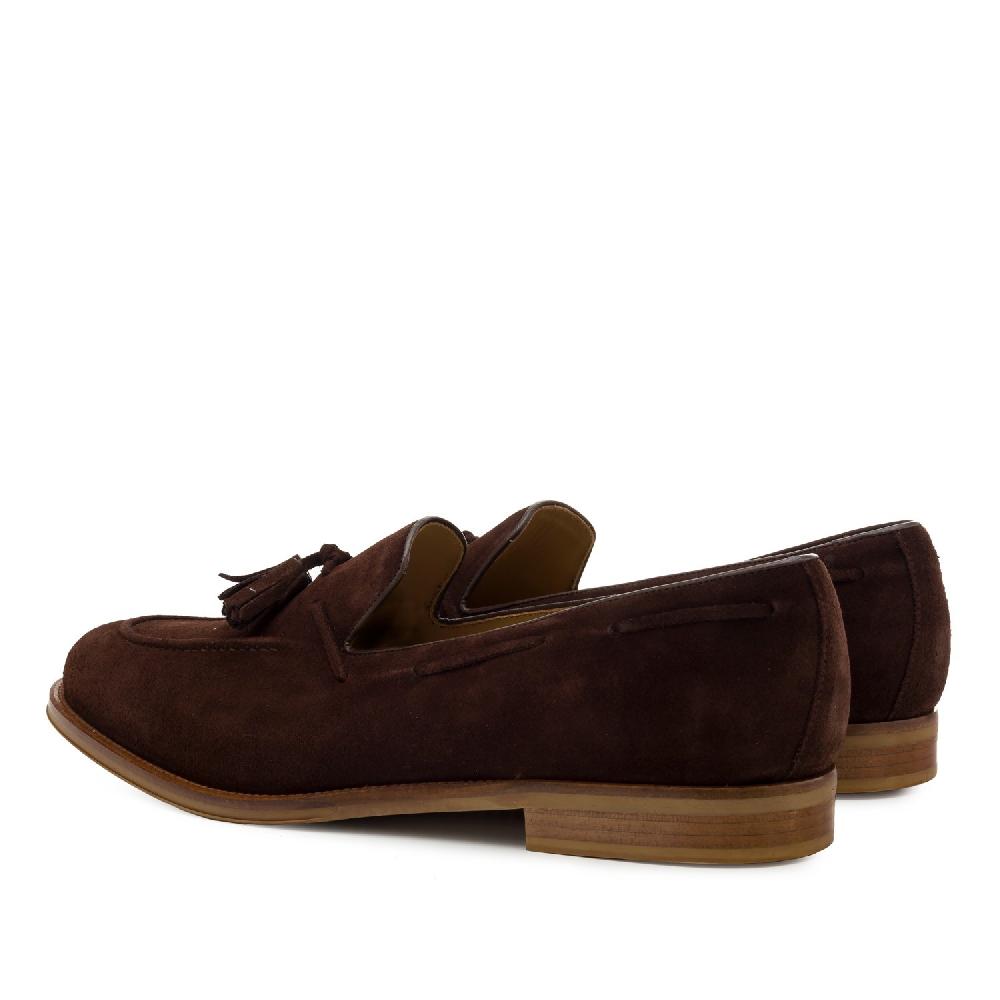 Andres machado Mocasín Serraje Marrón Ofertas especiales