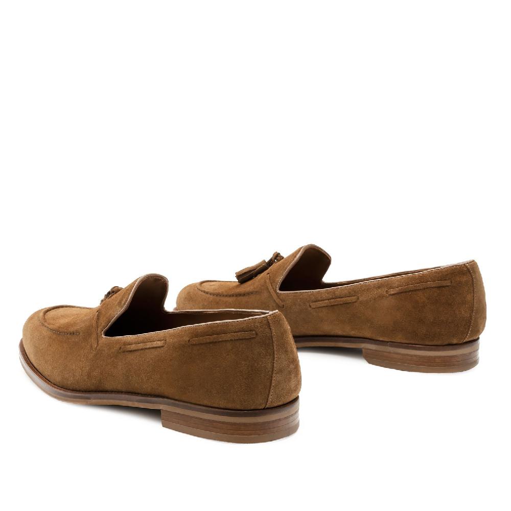Andres machado Mocasín Serraje Camel Grandes ahorros