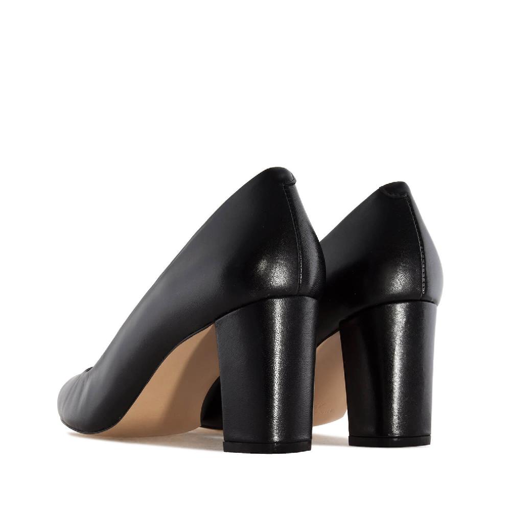 Andres machado Zapato Salón Piel Negro Ventas relámpago