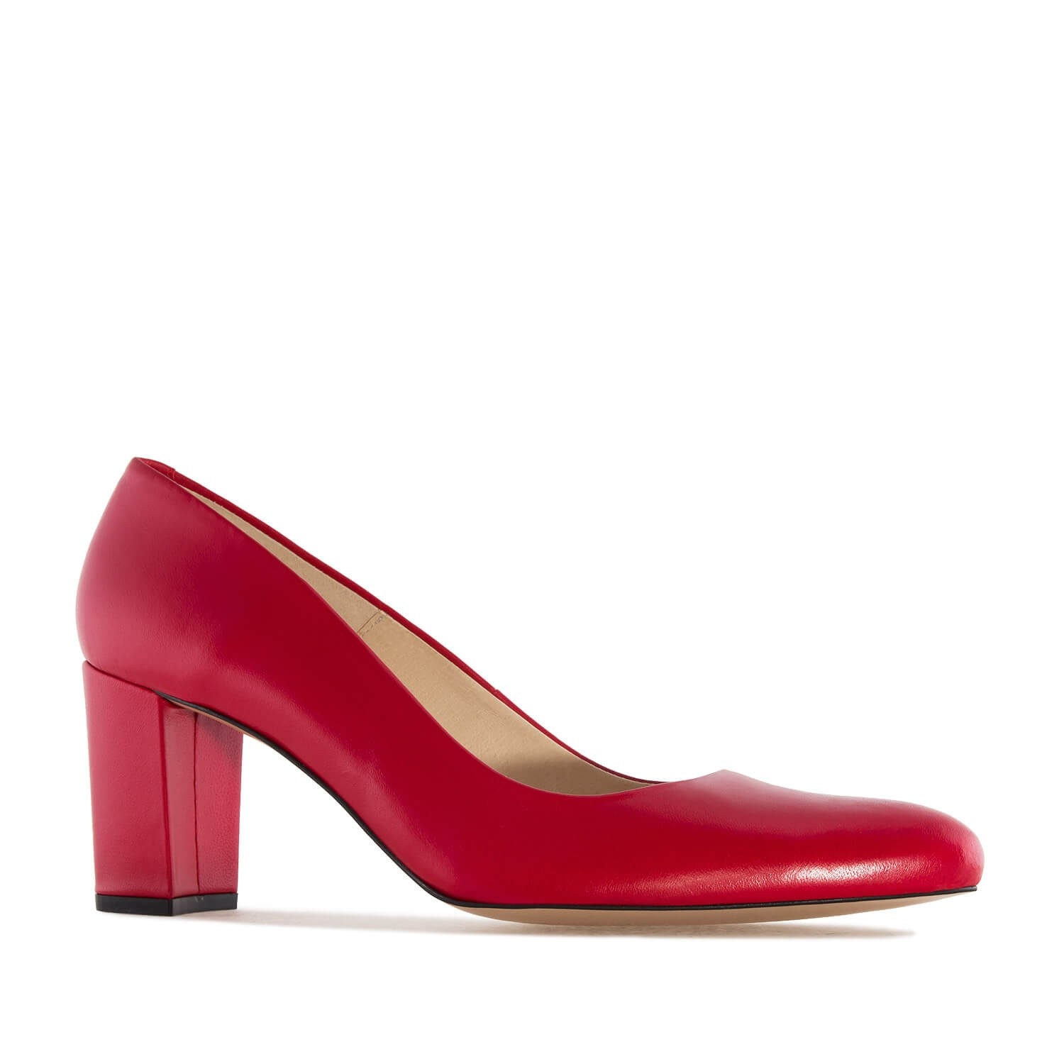 Andres machado Zapato Salón Piel Rojo Descuento