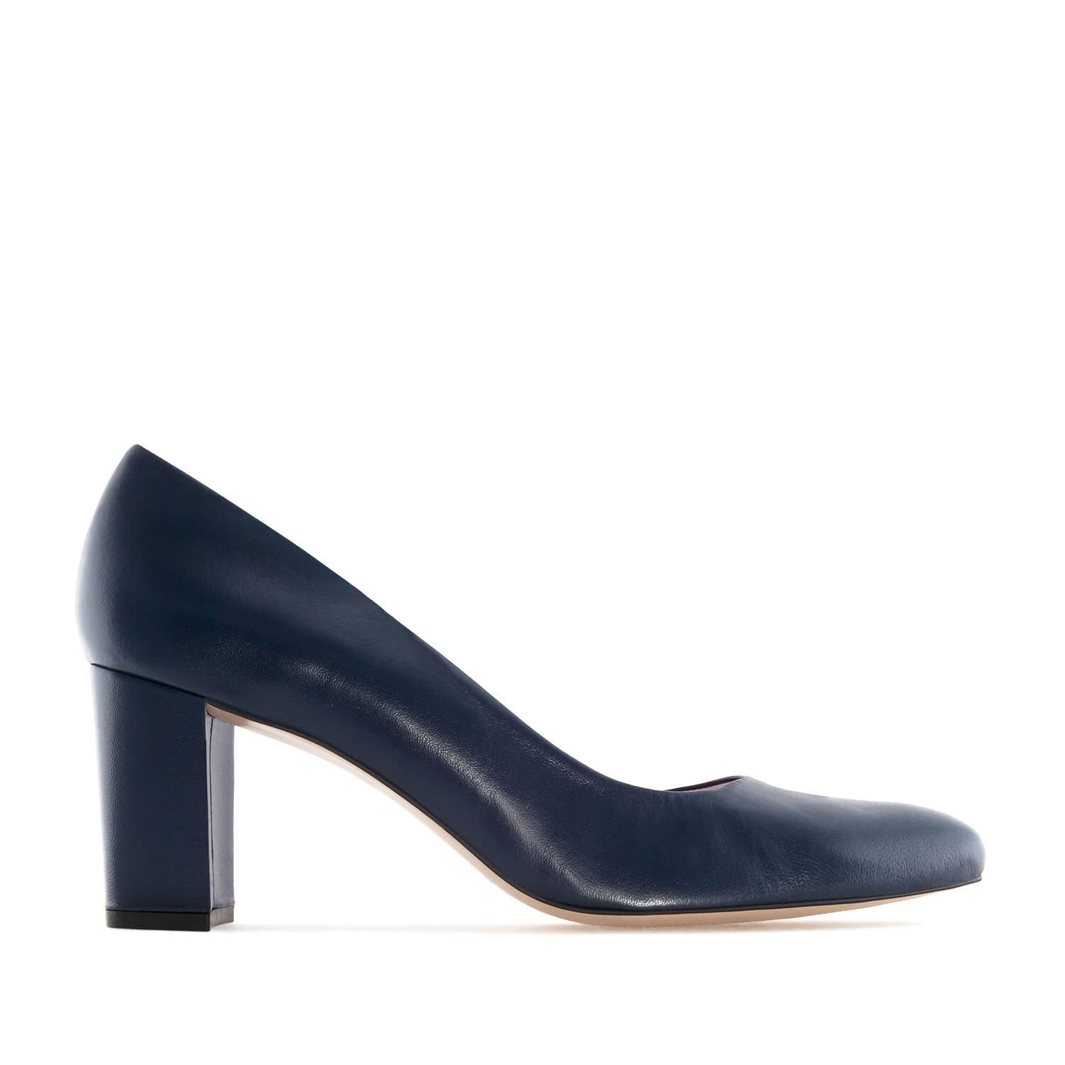 Andres machado Zapato Salón Piel Marino Tienda