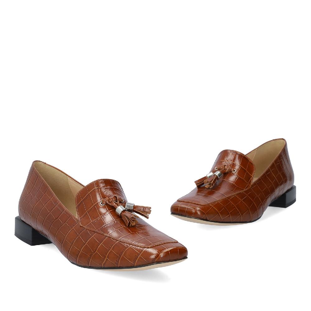 Andres machado Mocasín Piel Coco Saddle Outlet