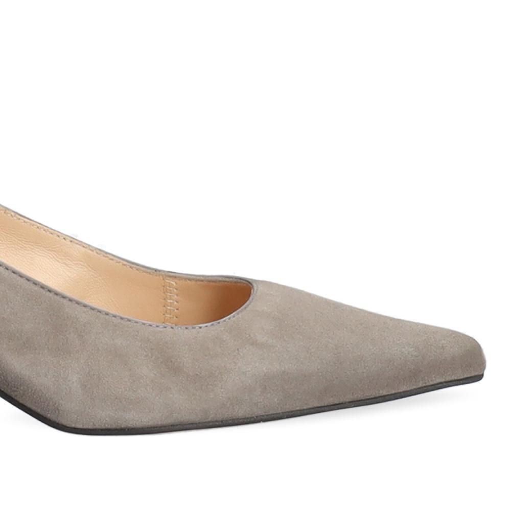 Andres machado Zapato de tacón en ante antracita Gran oferta