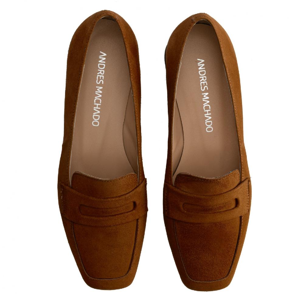 Andres machado Mocasín ante marrón Tienda