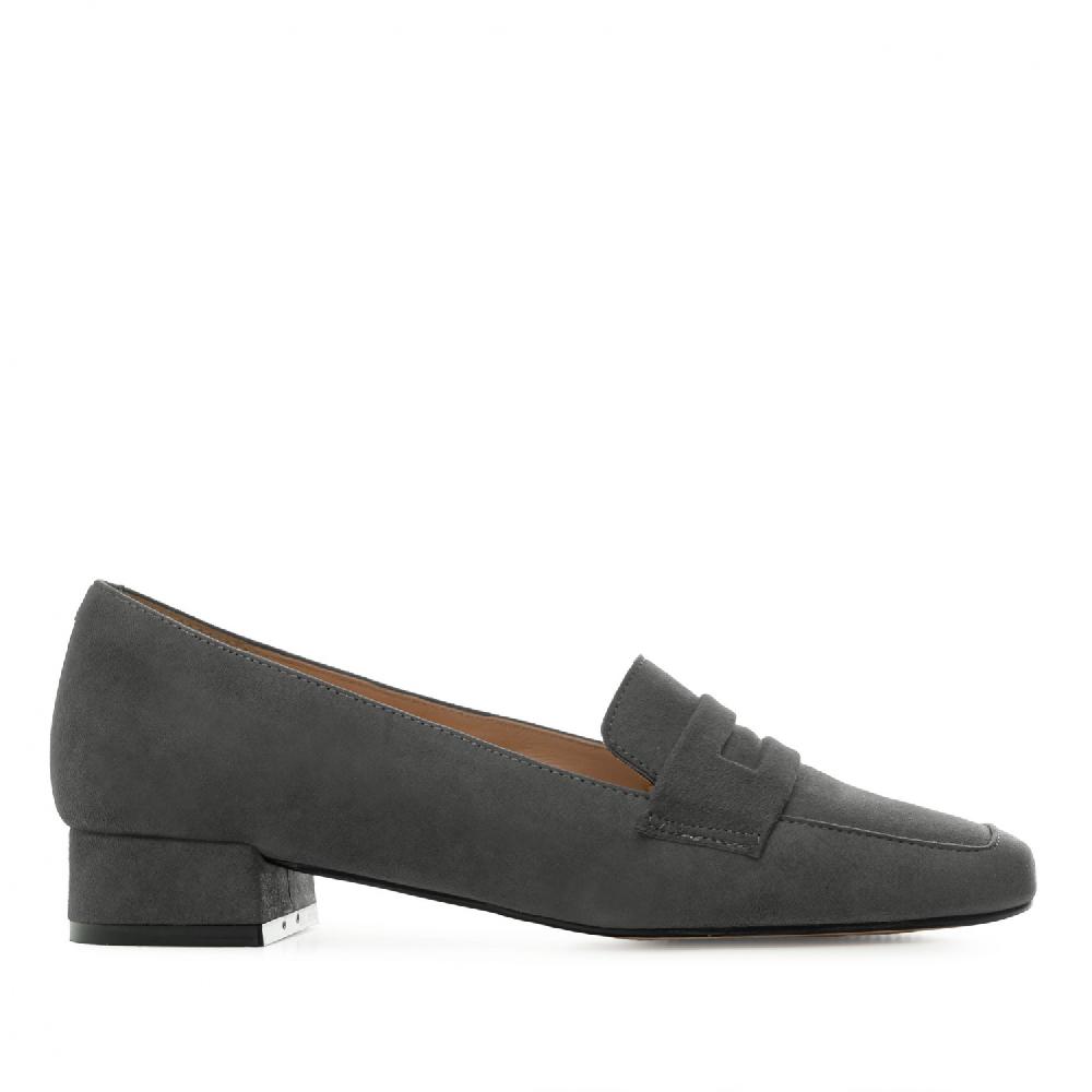 Andres machado Mocasín ante gris Tienda