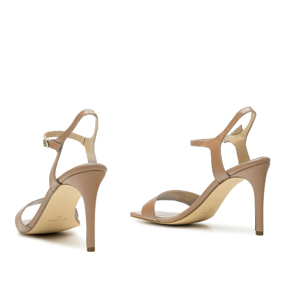 Andres machado Sandalias de piel nude Ofertas especiales