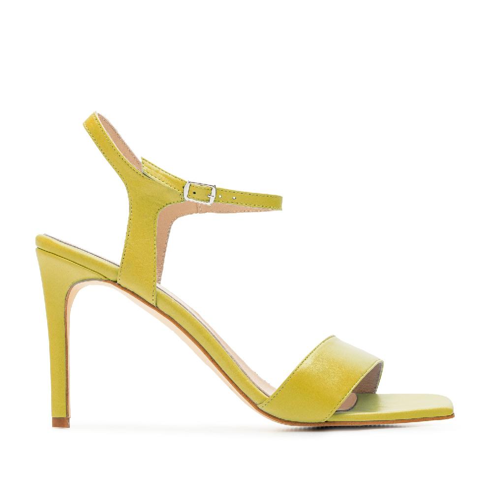Andres machado Sandalias de piel amarillo Grandes ahorros