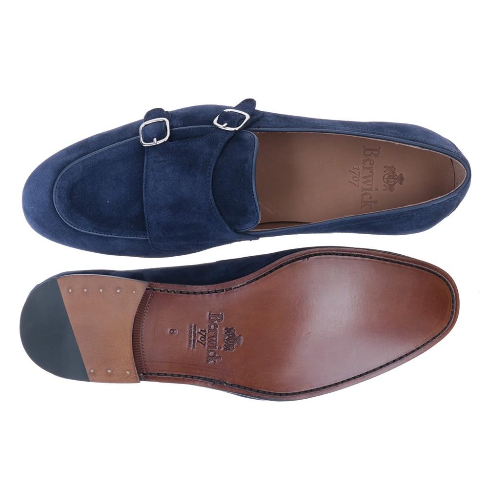 Berwick 1707 5111-T07 LICHT CACHEMIRE NAVY Última moda