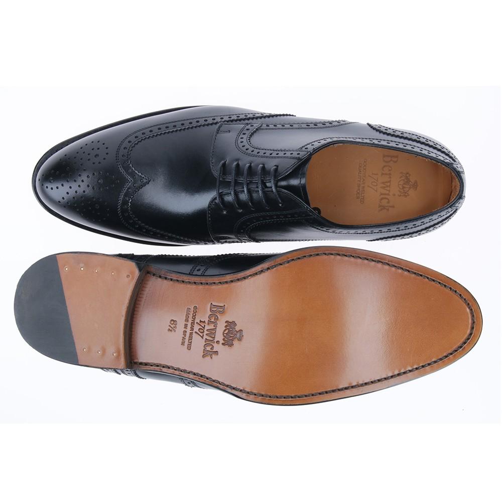Berwick 1707 3571-K1 BOX CALF NEGRO Descuento por venta flash