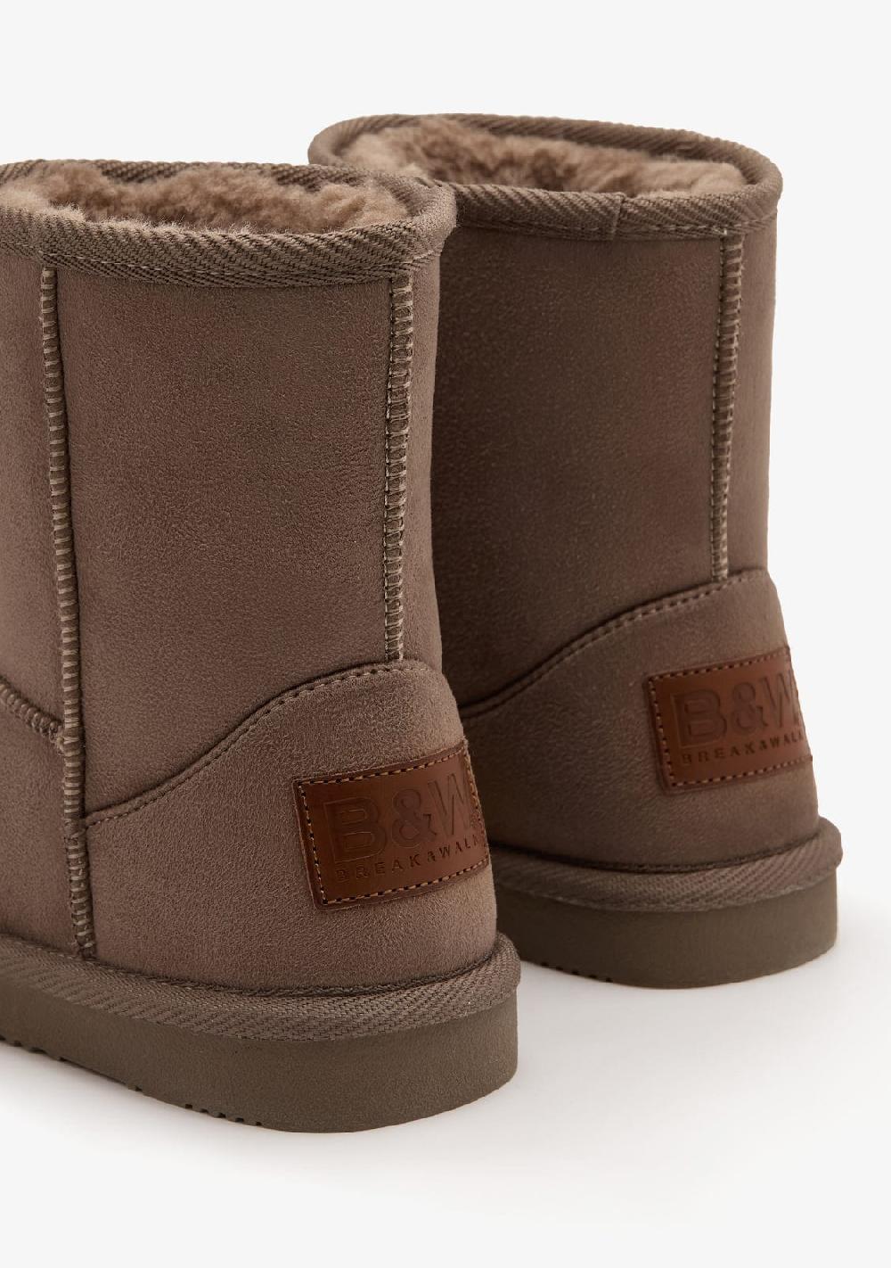 Break & walk Botas Australianas Logo Water Repellent Taupe Ahorra y exporta
