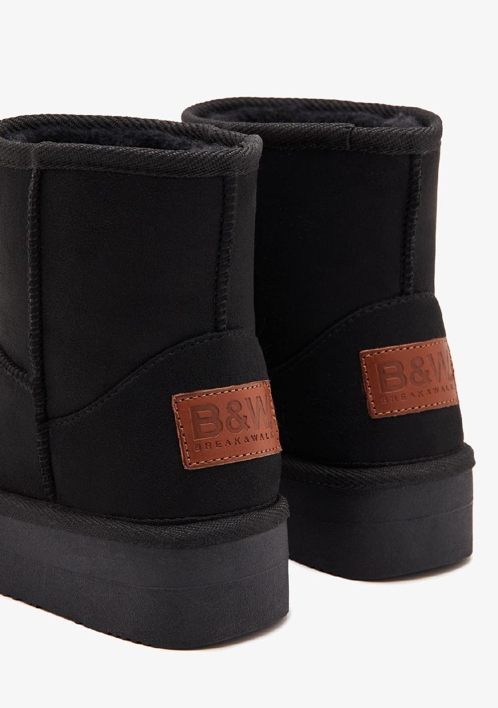 Break & walk Botas Australianas Water Repellent Negro Descuento por venta flash