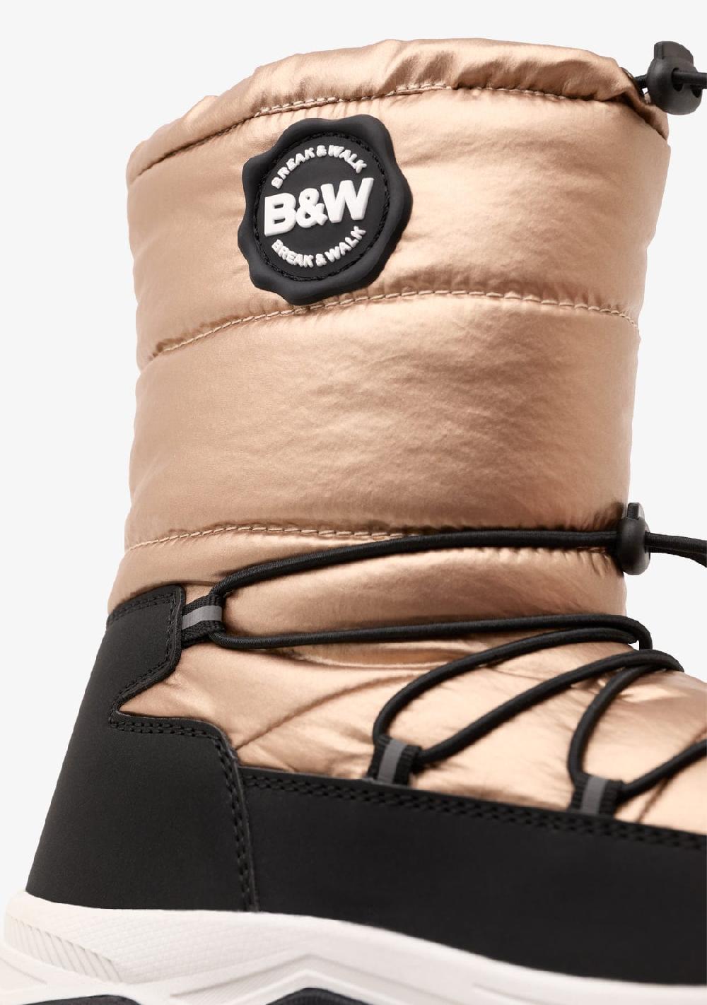 Break & walk Botas Acolchadas Track Oro Precio ultrabajo