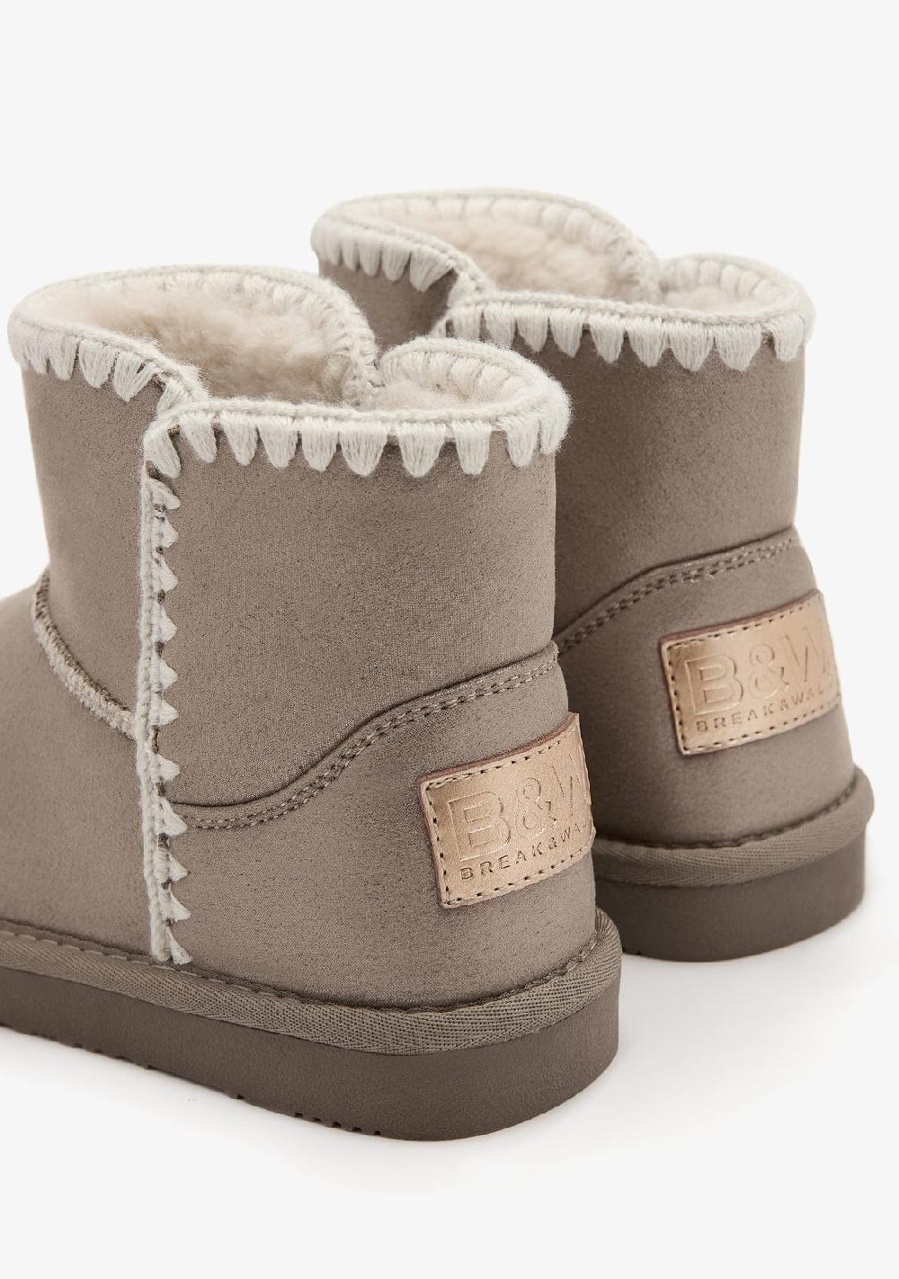 Break & walk Botas Australianas Bajas Bordado Bronce Gran oferta
