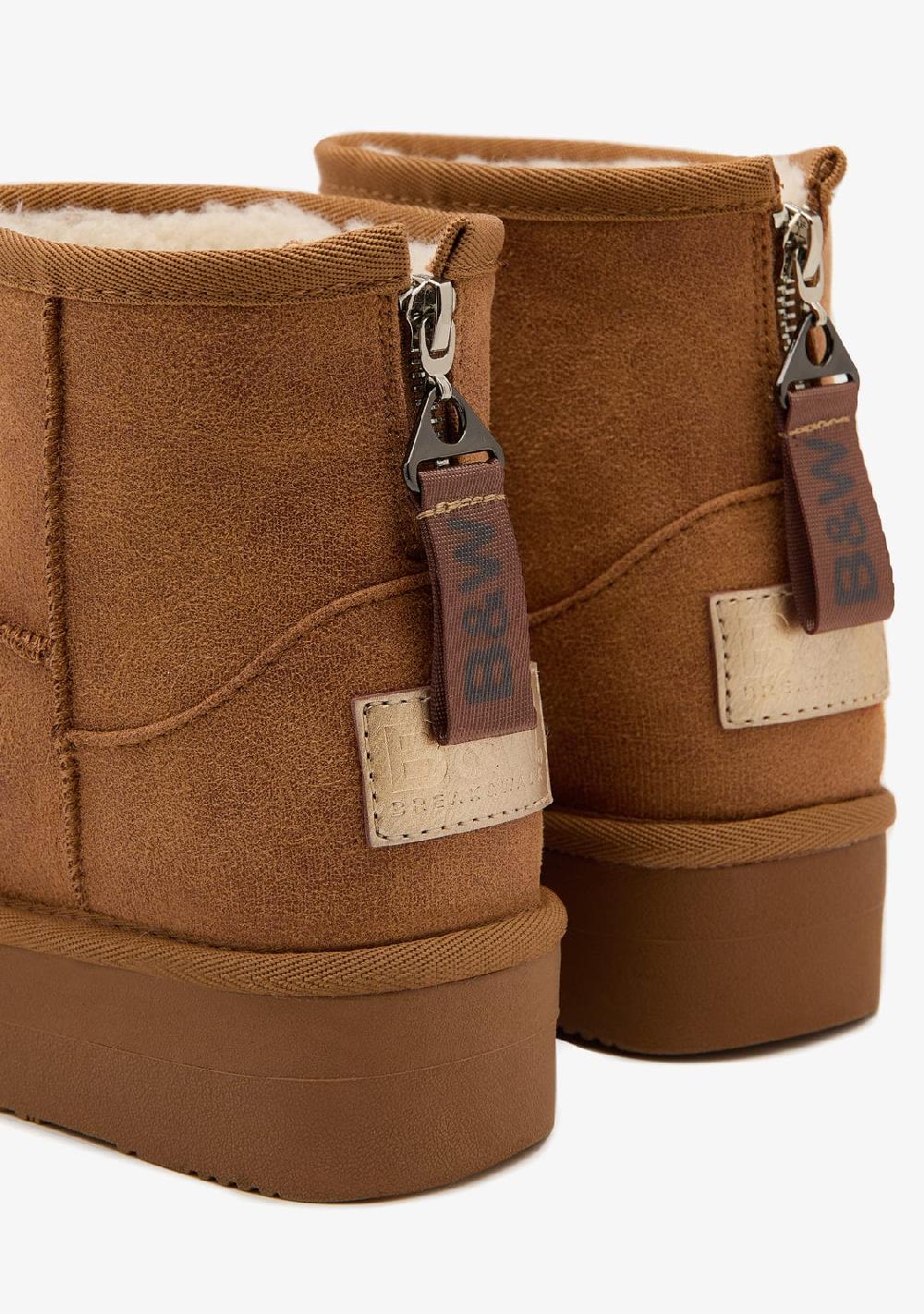 Break & walk Botas Australianas Cremallera Tan Descuento
