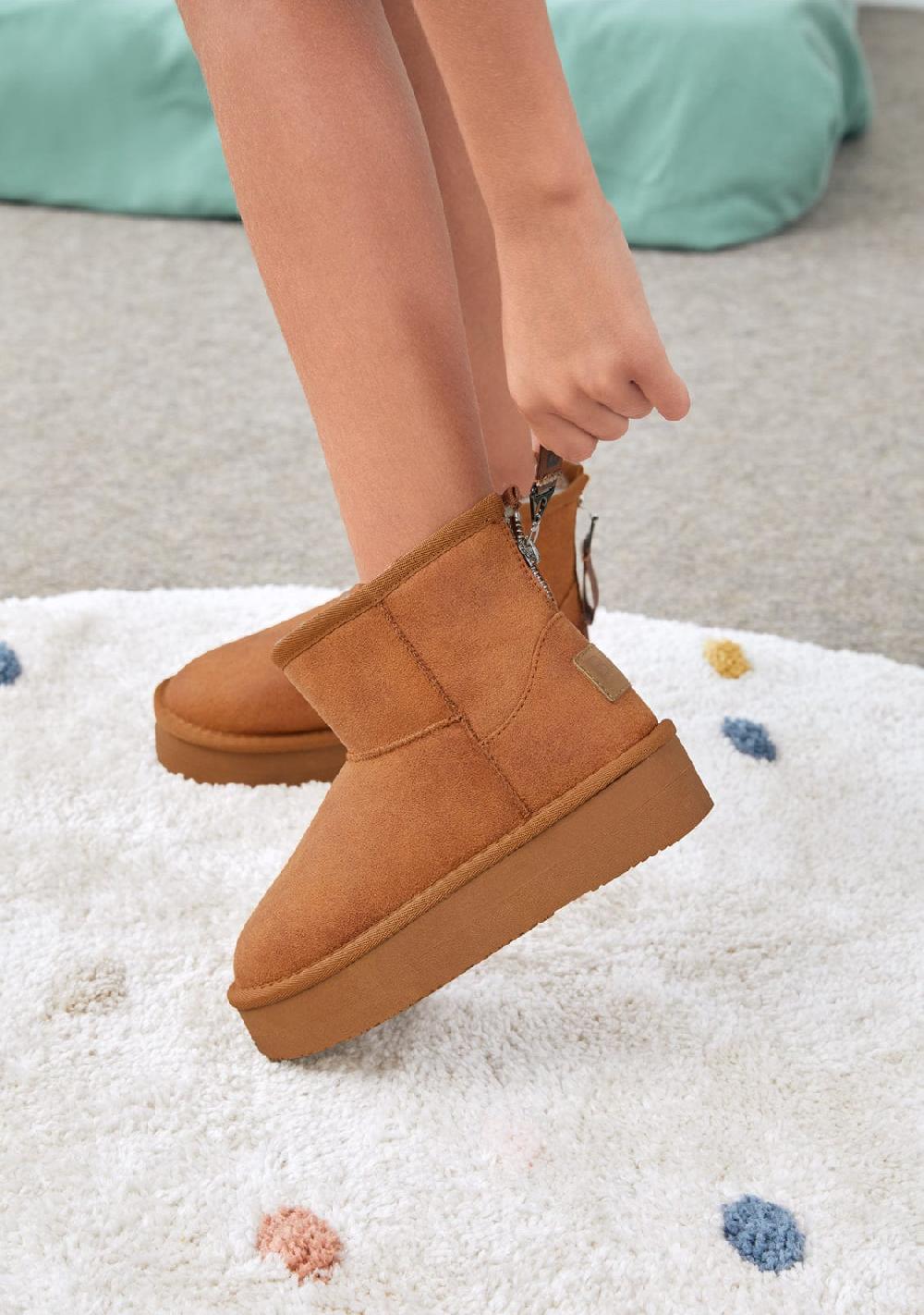 Break & walk Botas Australianas Cremallera Tan Descuento
