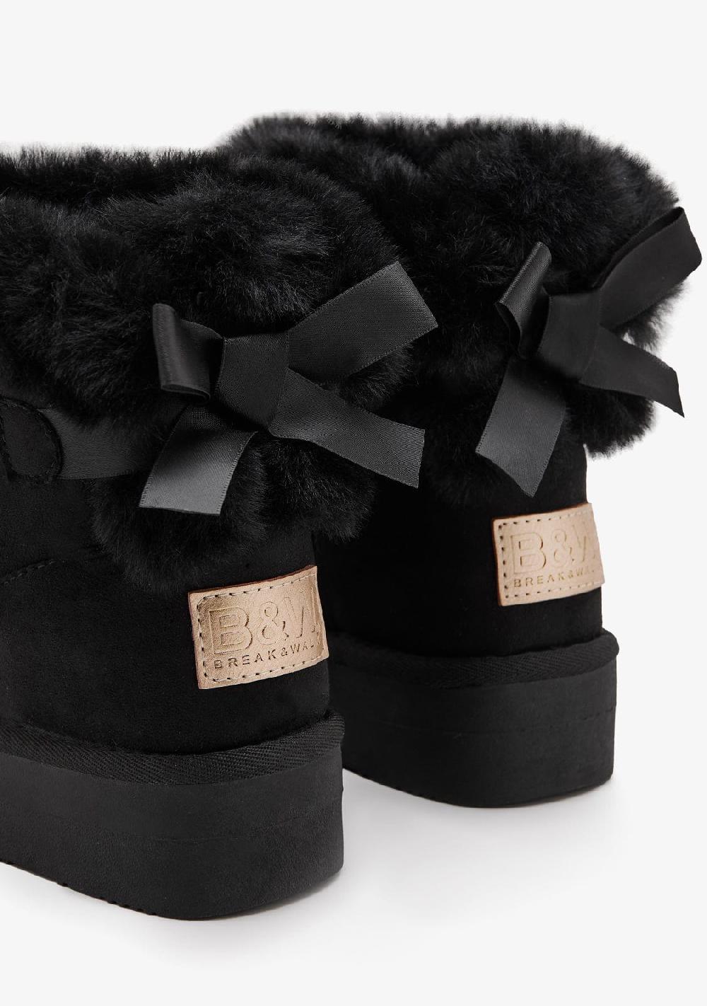 Break & walk Botas Australianas Pelo Water Repellent Negro Tienda