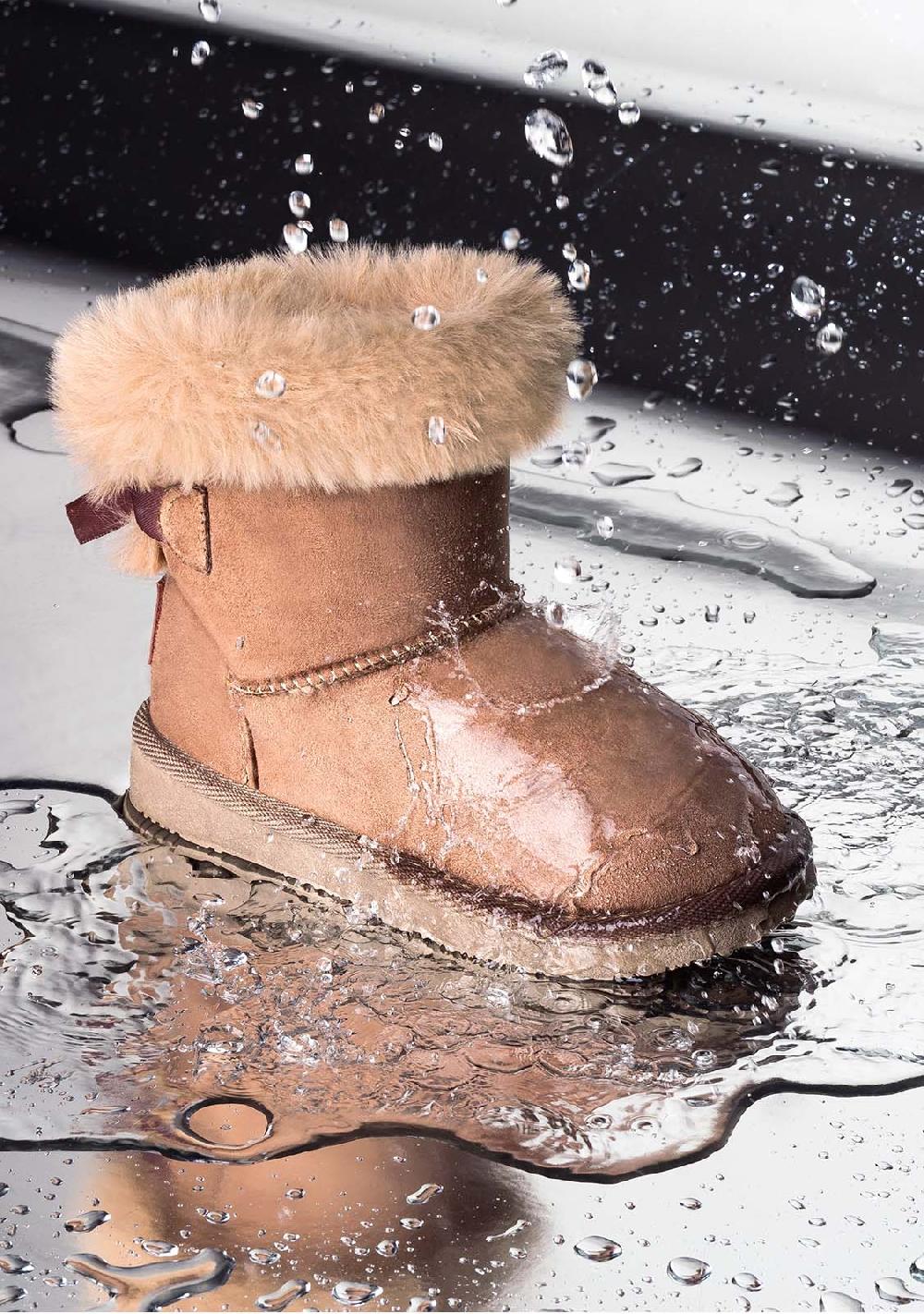 Break & walk Botas Australianas Lazo Pelo Water Repellent Taupe Envío gratis