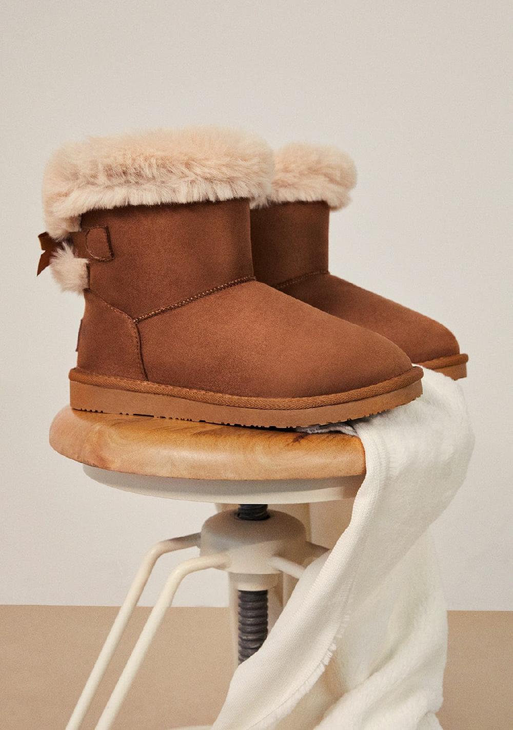 Break & walk Botas Australianas Lazo Pelo Water Repellent Tan Oferta especial