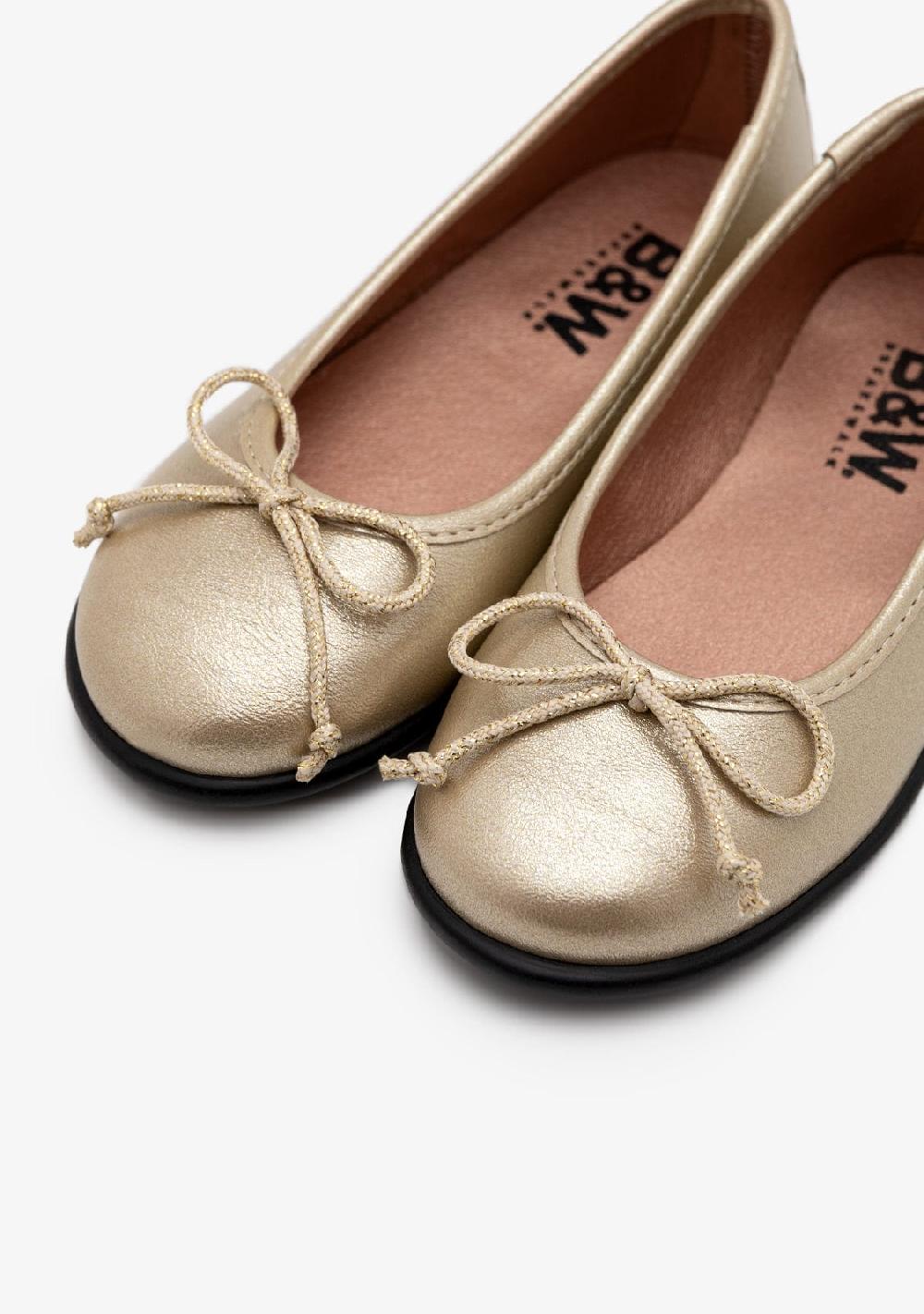 Break & walk Bailarinas Metalizadas Dorado Precio de fábrica