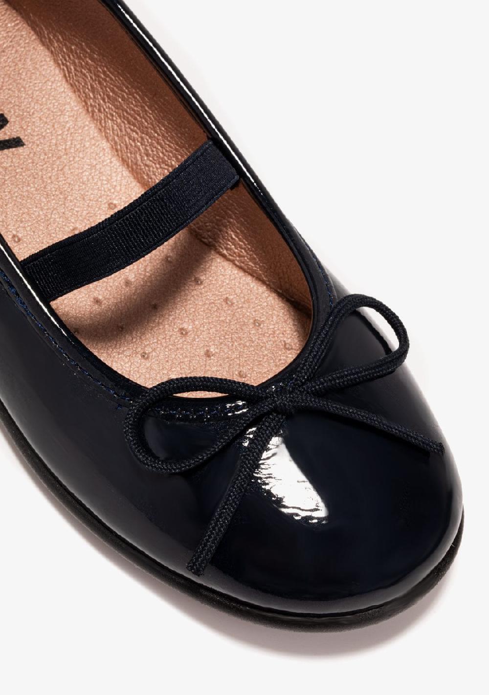 Break & walk Bailarinas Charol Marino Superdescuento