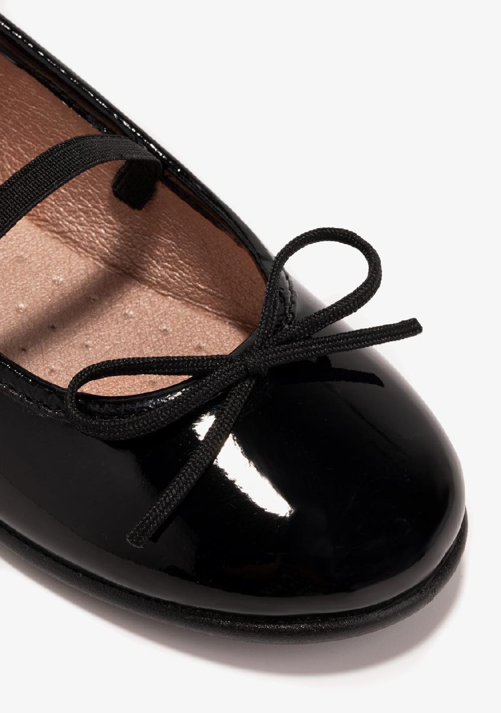 Break & walk Bailarinas Charol Negro Grandes descuentos