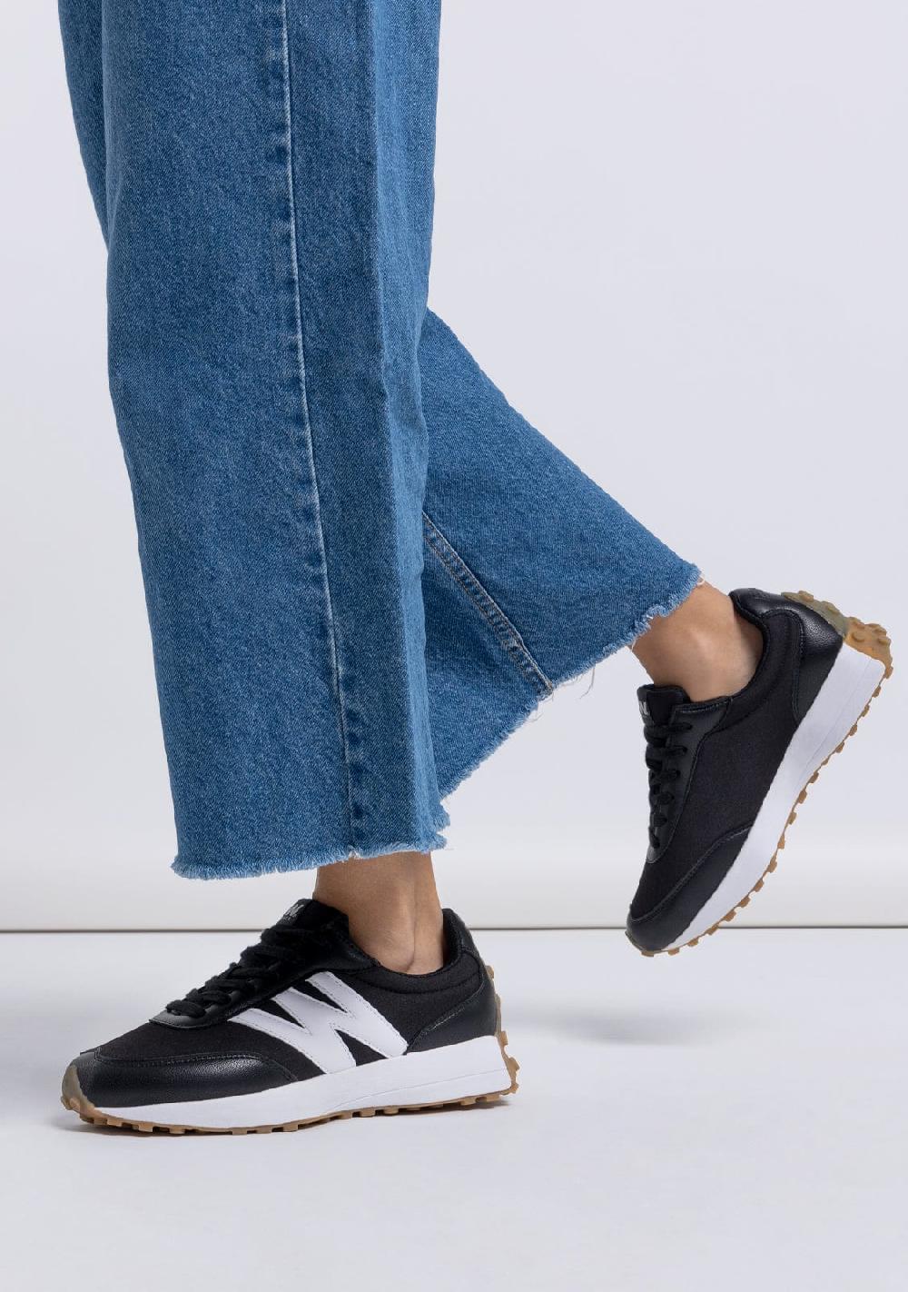 Break & walk Zapatillas Napa Negro Precio ultrabajo