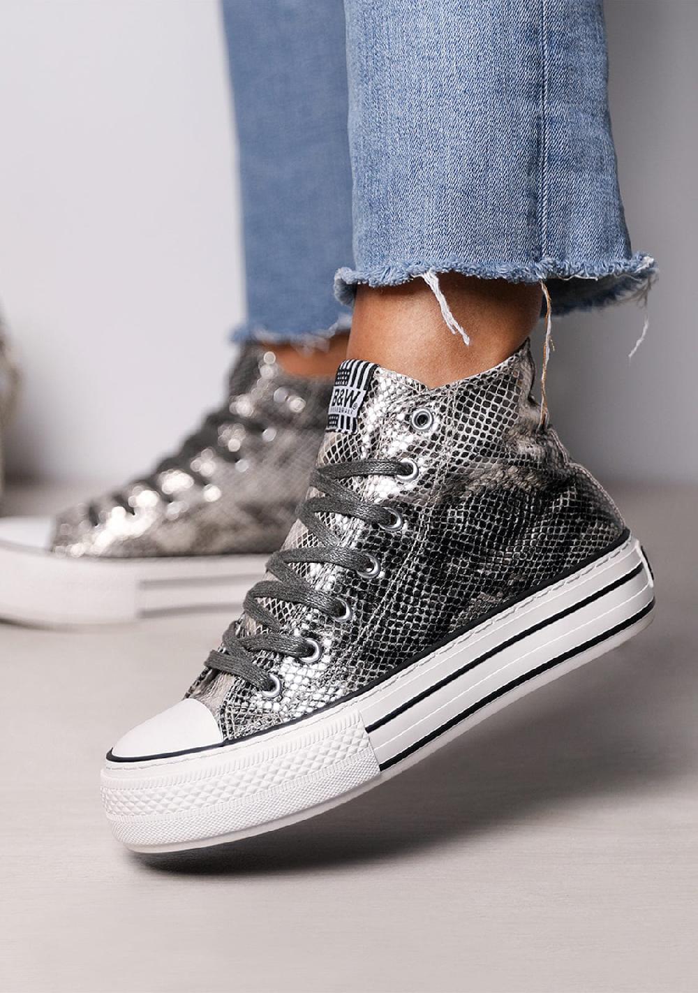 Break & walk Zapatillas Hi-Top Serpiente Plataforma Outlet