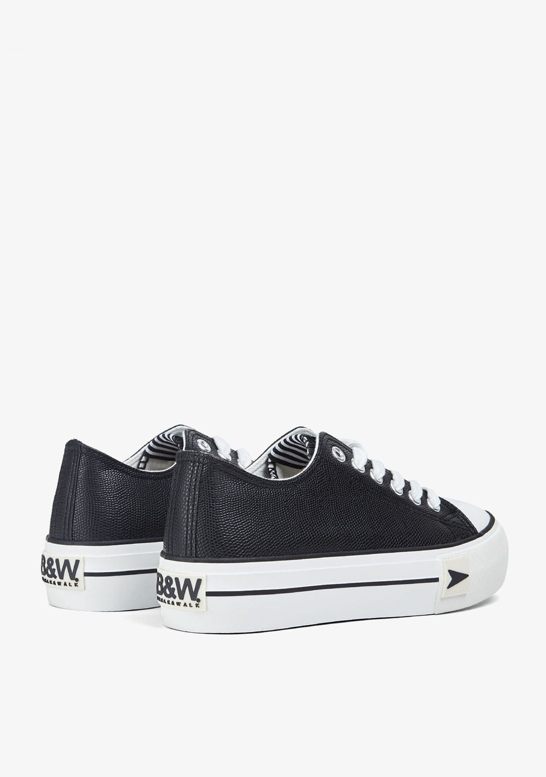 Break & walk Zapatillas Bay Plataforma Negro Nappa Outlet online