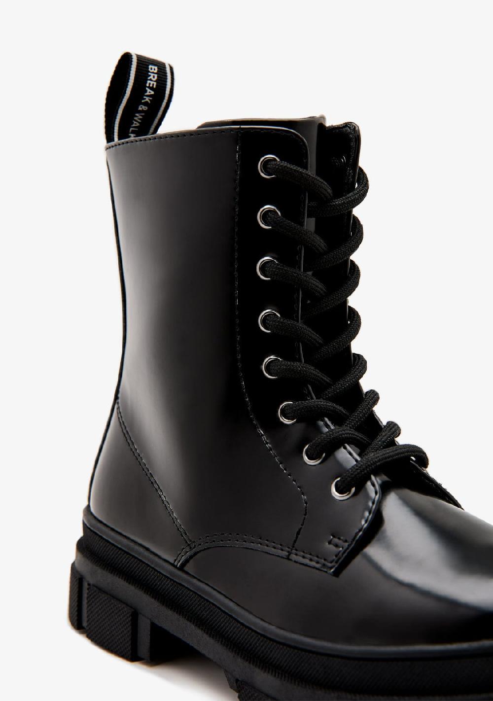 Break & walk Botas Militares Negro Último día