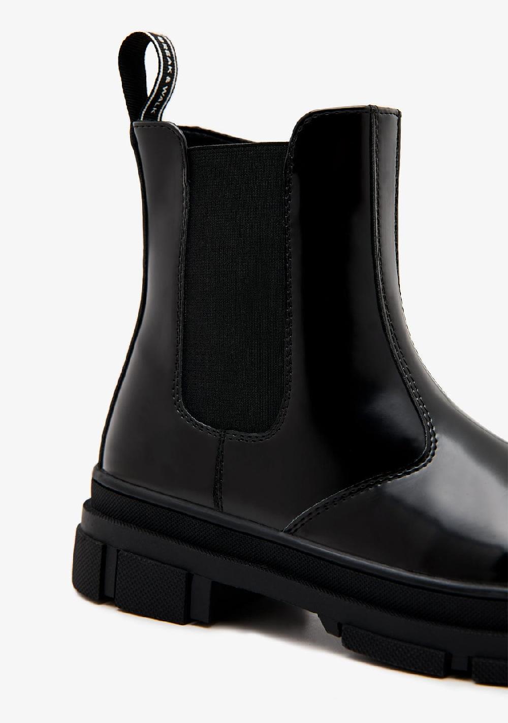 Break & walk Botas Chelsea Negras Precio de fábrica