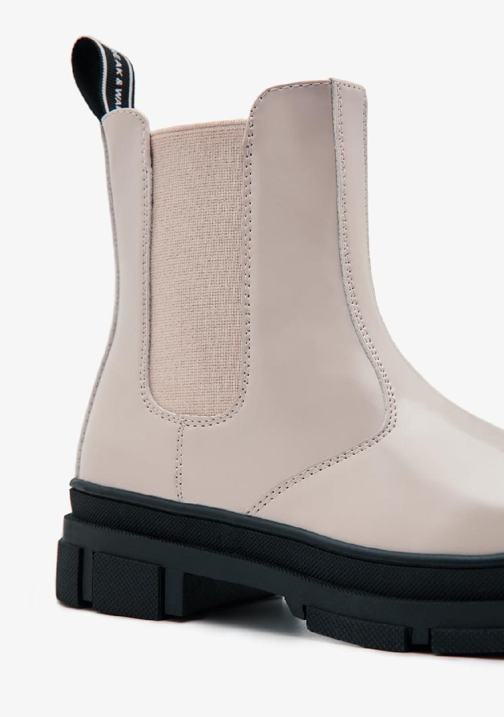 Break & walk Botas Chelsea Beige Promoción por tiempo limitado