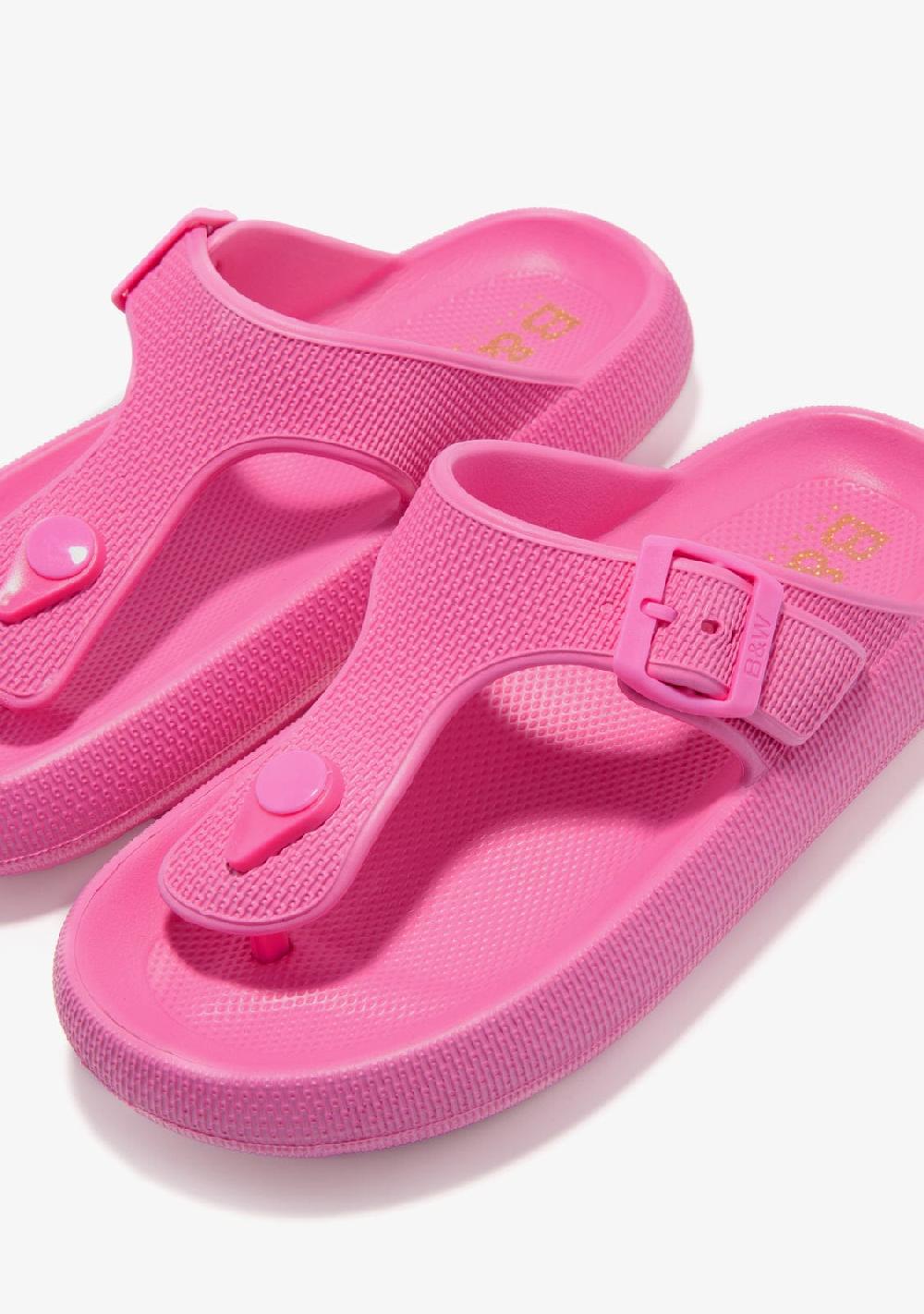 Break & walk Sandalias Hebilla Fucsia Oferta exclusiva
