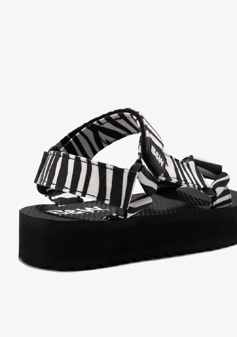 Break & walk Sandalias Plataforma Zebra Devoluciones gratuitas
