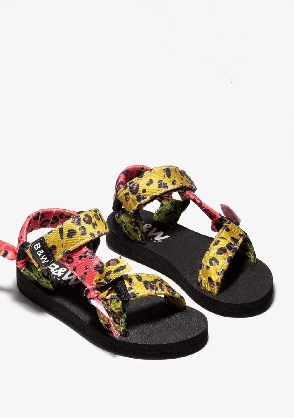 Break & walk Sandalias Textil Multicolor Leopardo 2025
