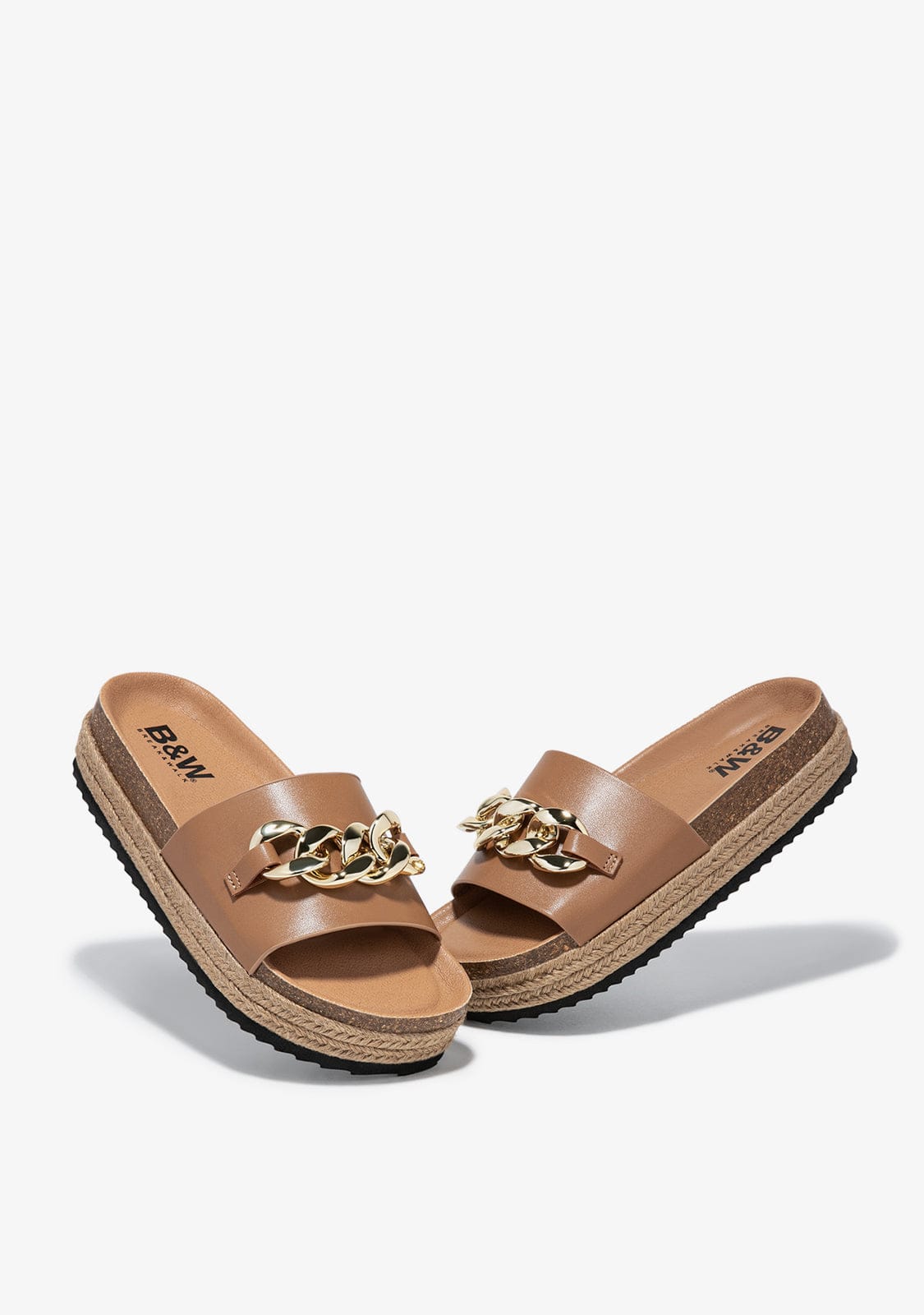 Break & walk Sandalias Abiertas Plataforma Taupe En línea