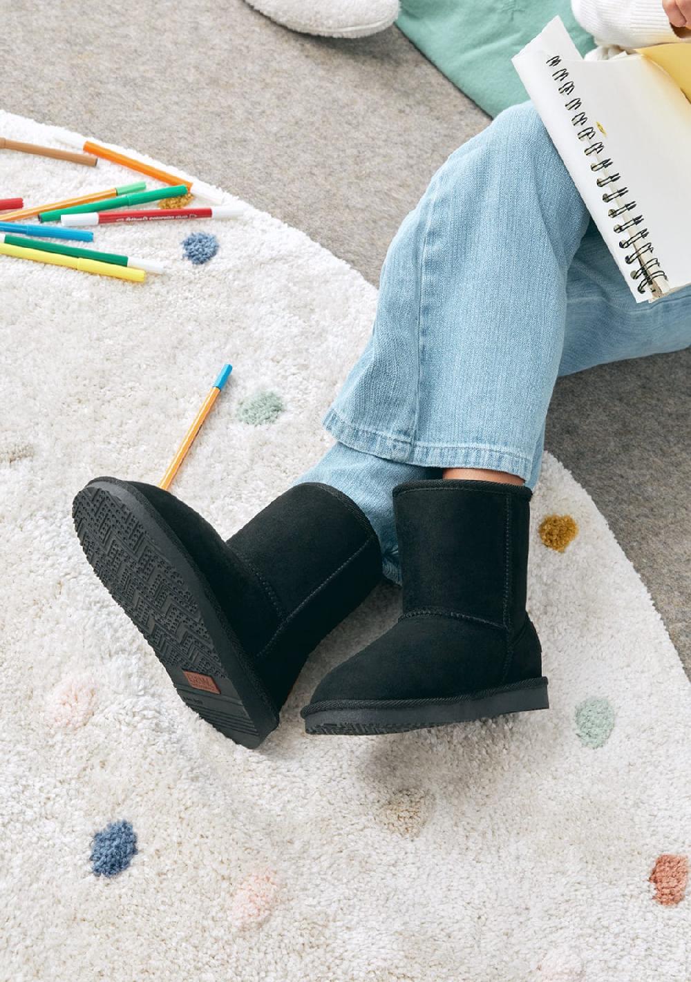 Break & walk Botas Australianas Logo Water Repellent Negro Tienda