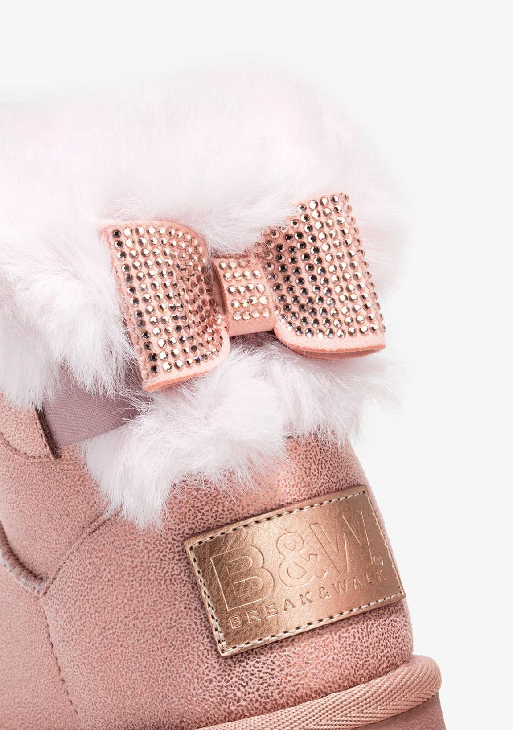 Break & walk Botas Australianas Strass Rosa Envío gratis
