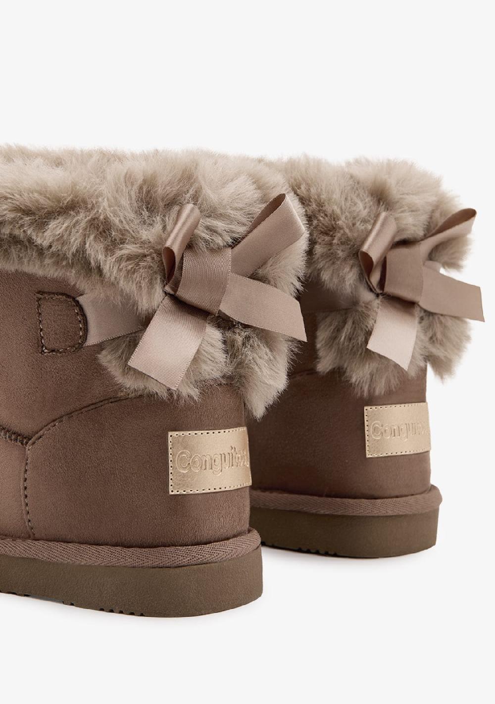 Break & walk Botas Australianas Lazo Pelo Taupe COMPRAR AHORA
