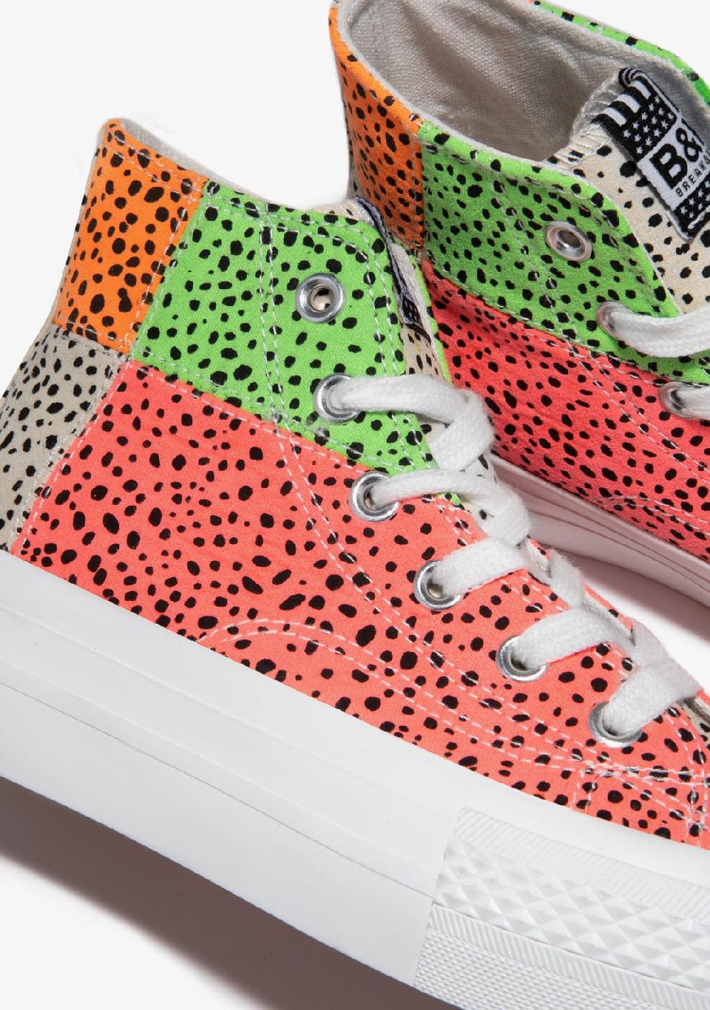 Break & walk Zapatillas Altas Patchwork Multicolor Promoción por tiempo limitado