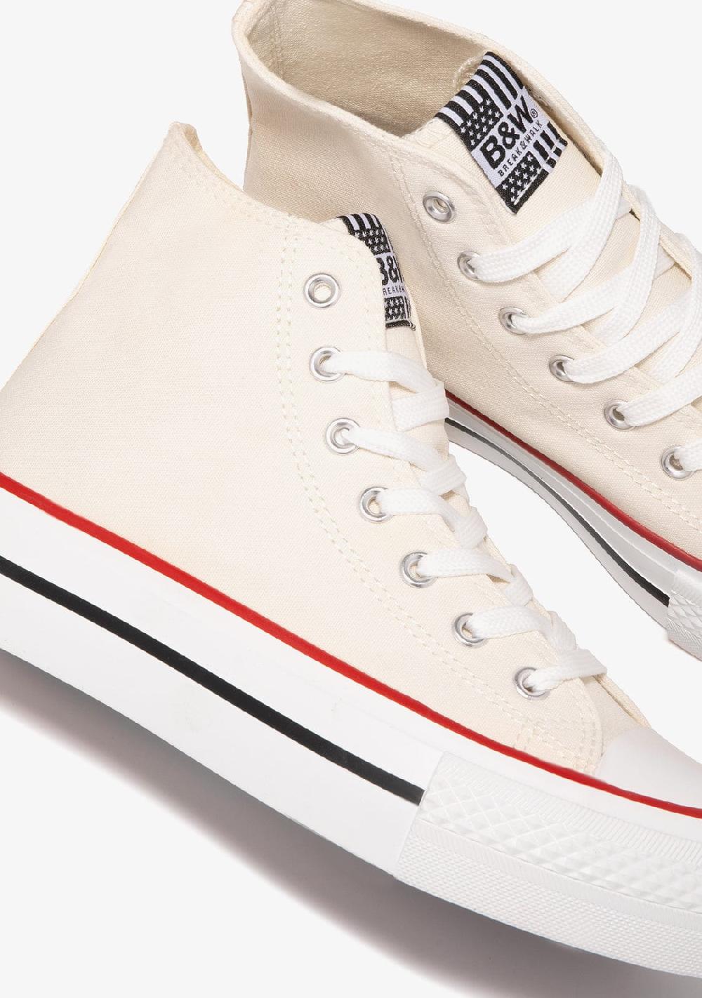 Break & walk Zapatillas Altas Basic Blanco B&W Oferta exclusiva